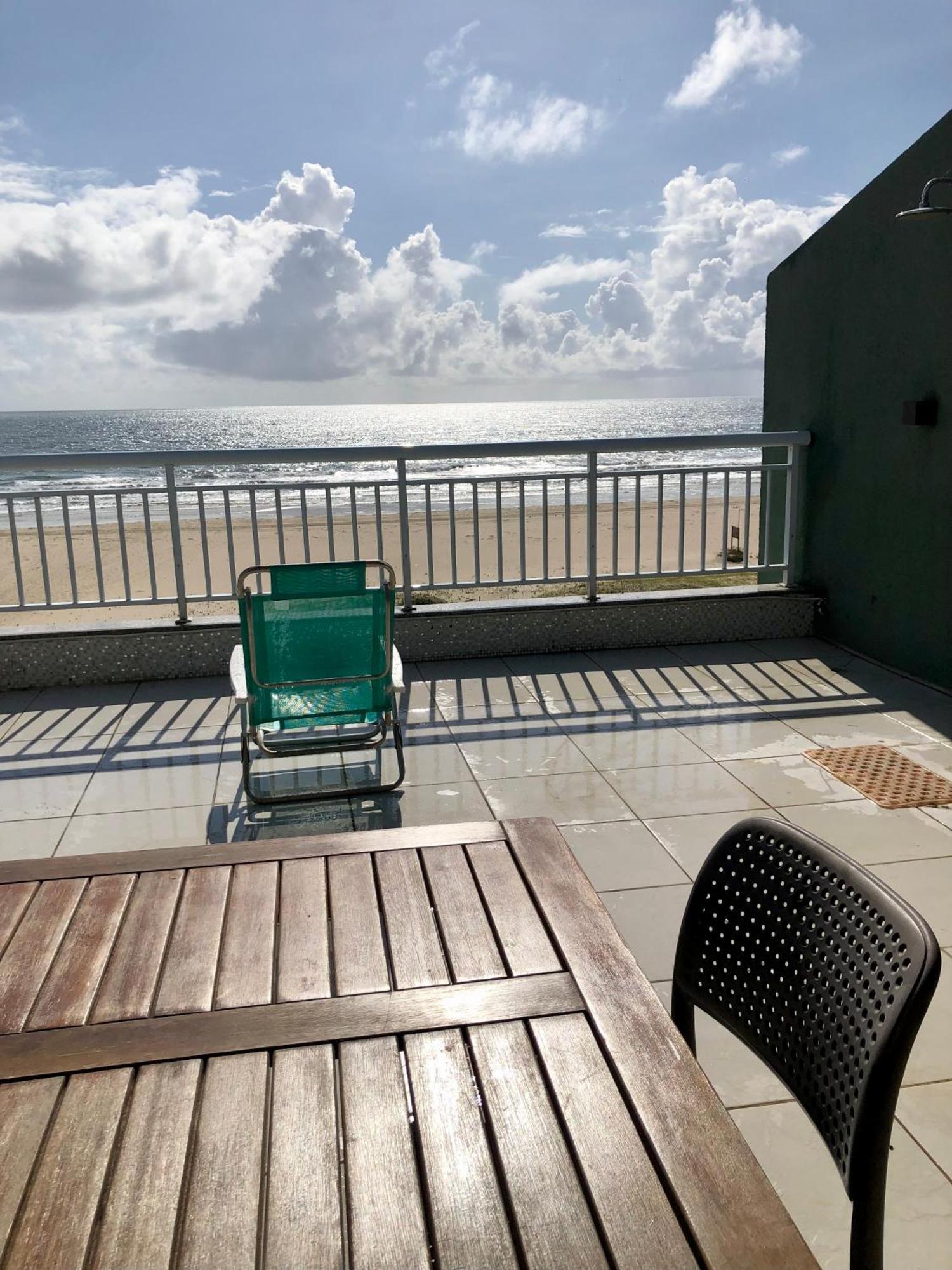 Apartamento Vista Total Do Mar Uma Cobertura A 400M Do Beach Park No Porto Das Dunas Aquiraz Condominio Terramaris Piscina Ampla Parque Infantil Sauna Estacionamento Privado Esterno foto