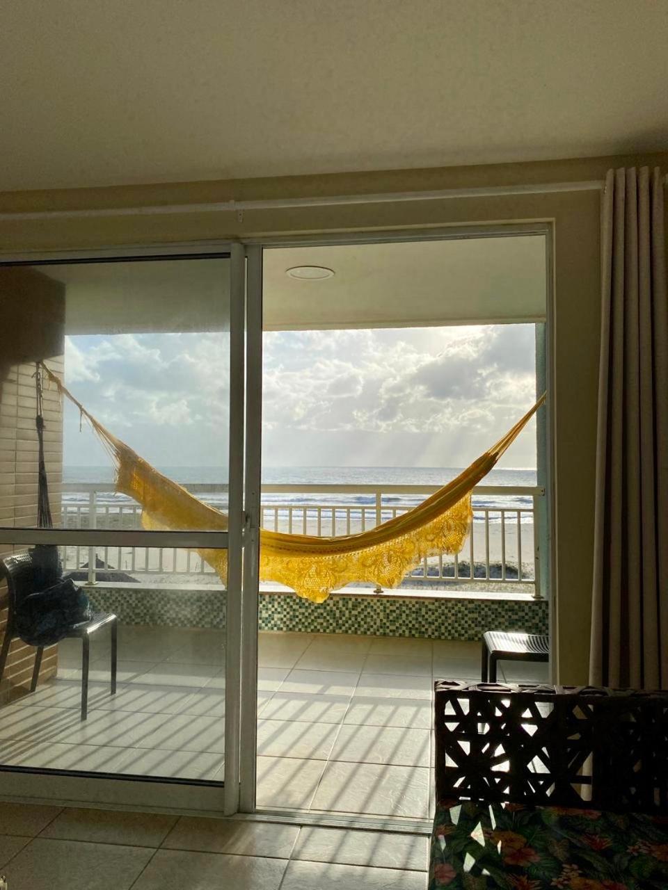 Apartamento Vista Total Do Mar Uma Cobertura A 400M Do Beach Park No Porto Das Dunas Aquiraz Condominio Terramaris Piscina Ampla Parque Infantil Sauna Estacionamento Privado Esterno foto