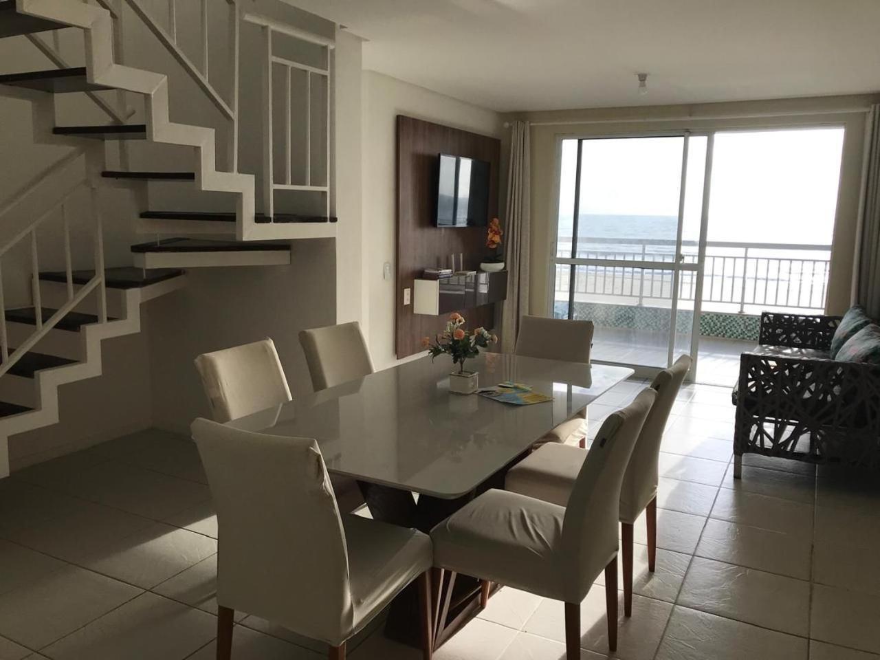 Apartamento Vista Total Do Mar Uma Cobertura A 400M Do Beach Park No Porto Das Dunas Aquiraz Condominio Terramaris Piscina Ampla Parque Infantil Sauna Estacionamento Privado Esterno foto