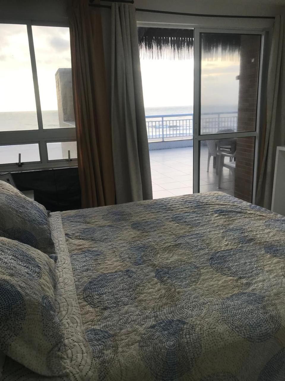 Apartamento Vista Total Do Mar Uma Cobertura A 400M Do Beach Park No Porto Das Dunas Aquiraz Condominio Terramaris Piscina Ampla Parque Infantil Sauna Estacionamento Privado Esterno foto